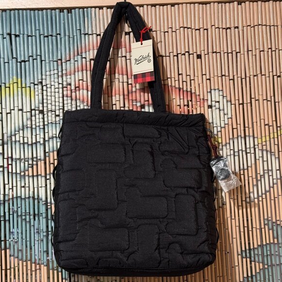 Woolrich x Target Quilted Sheep Tote Bag, Black - Picture 2 of 15